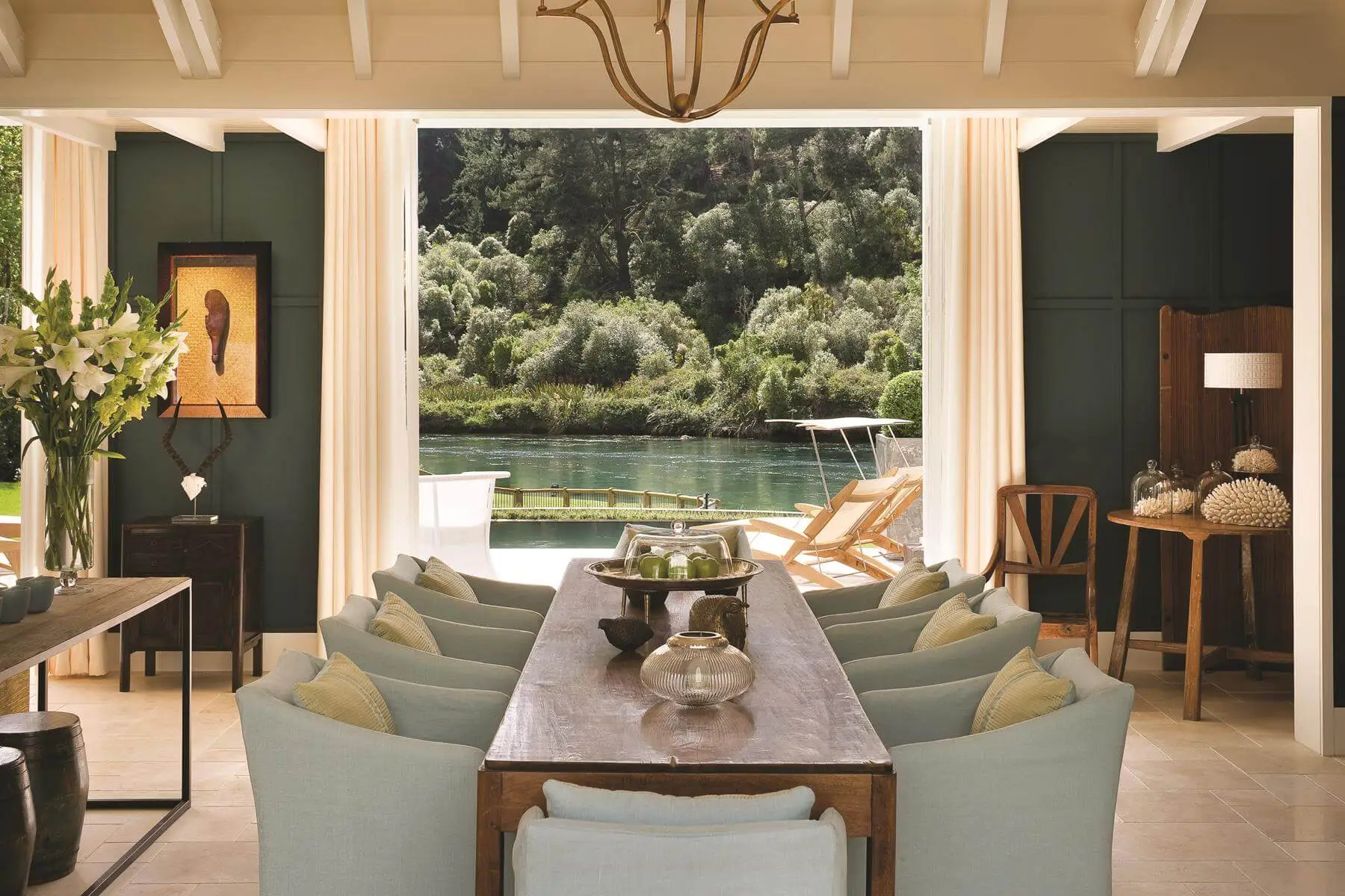 Huka Lodge, Taupo Huka Lodge, Taupo