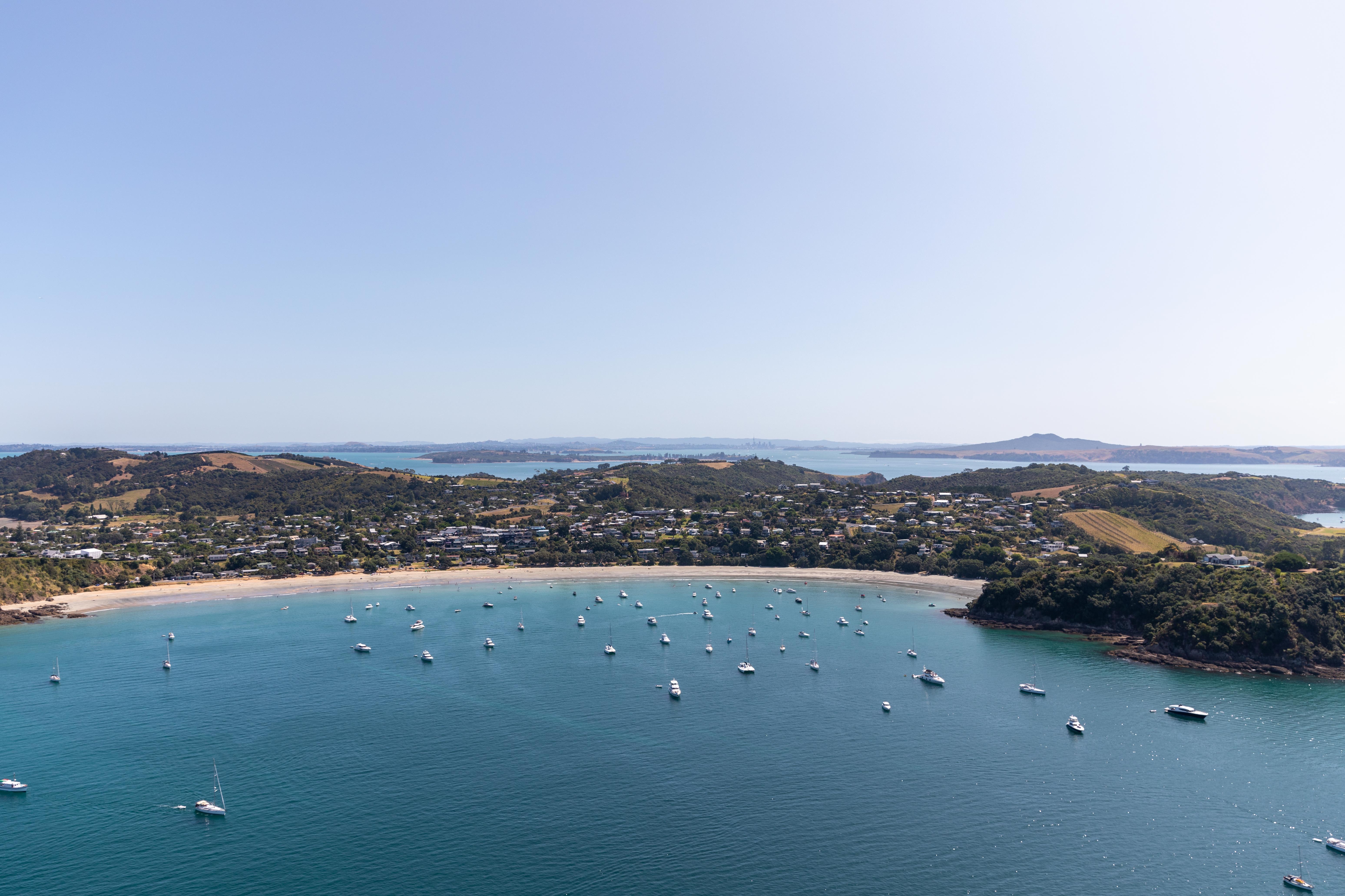 Waiheke Island Aerial Waiheke Island