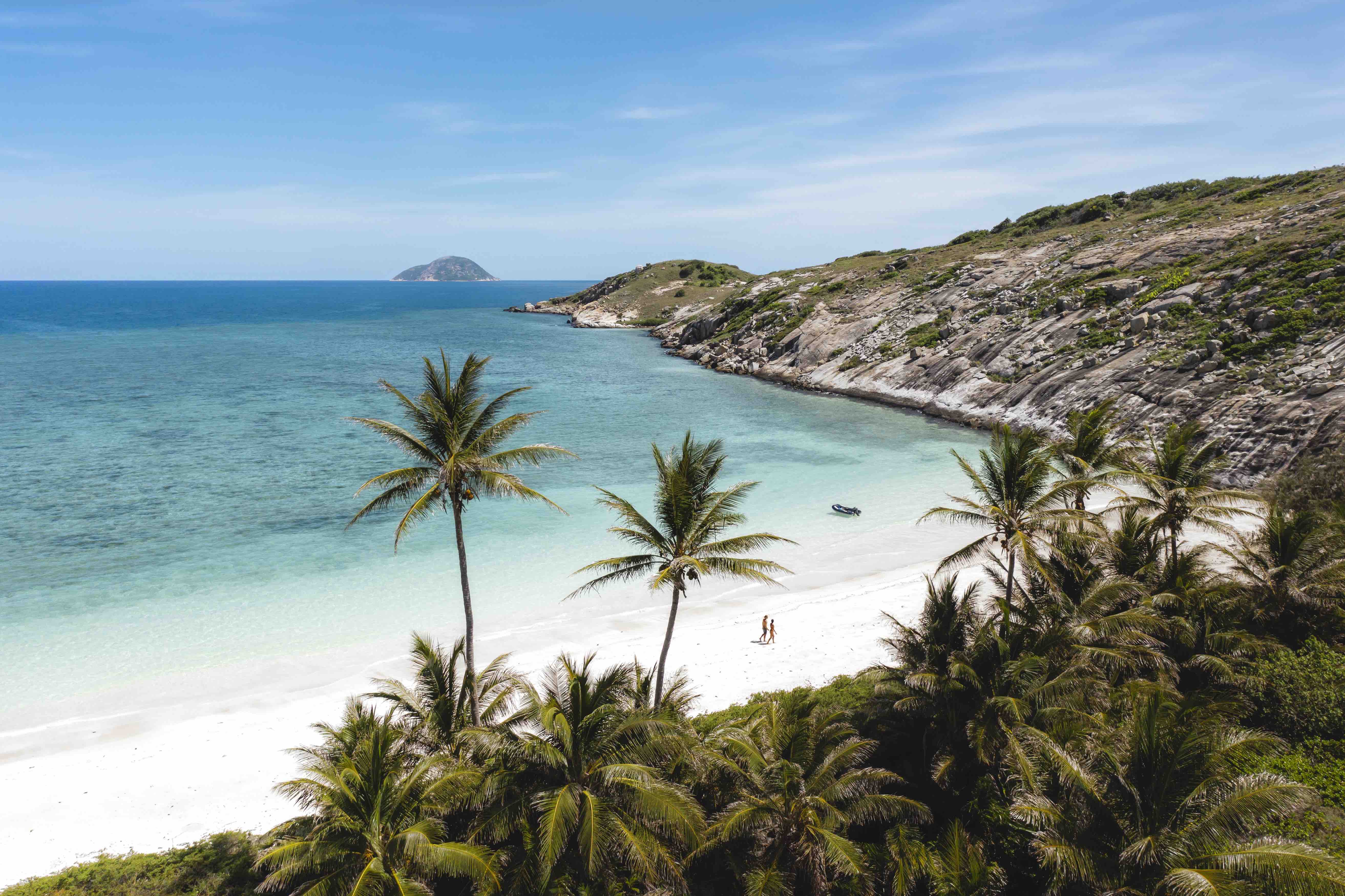 Lizard Island Beach Walk Tropical North Queensland