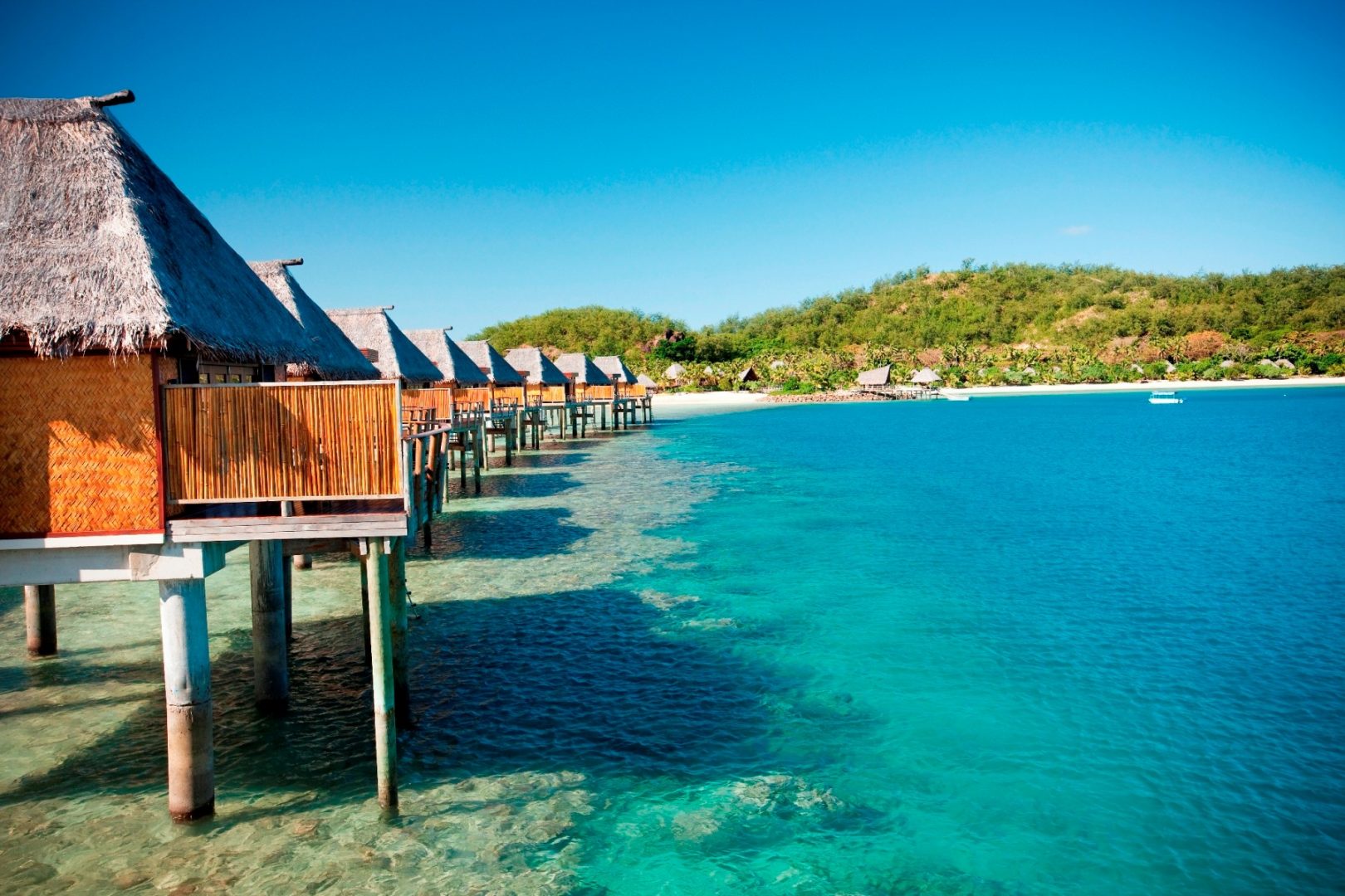 Likuliku Lagoon Overwater Bures Likuliku Lagoon