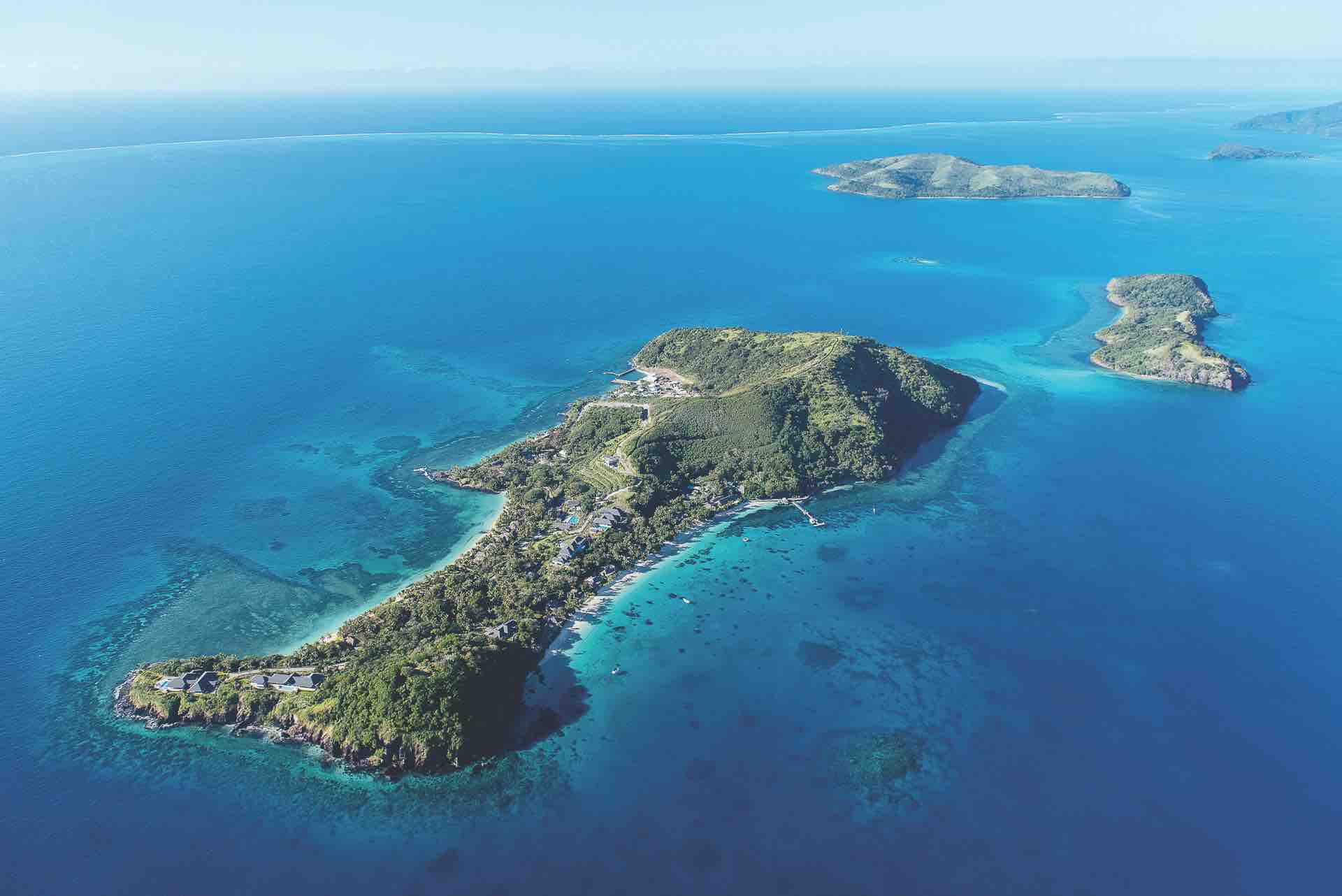 Kokomo Island Resort Island Aerial Kokomo Island Resort