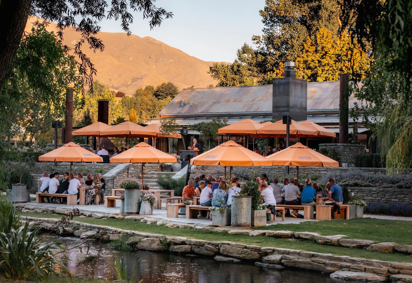 Ayrburn by Vaughn Brookfield Ayrburn-dining-Queenstown-NZ