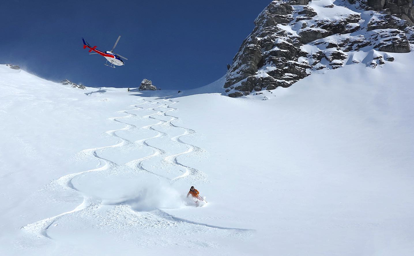 Heli Ski NZ Winter 