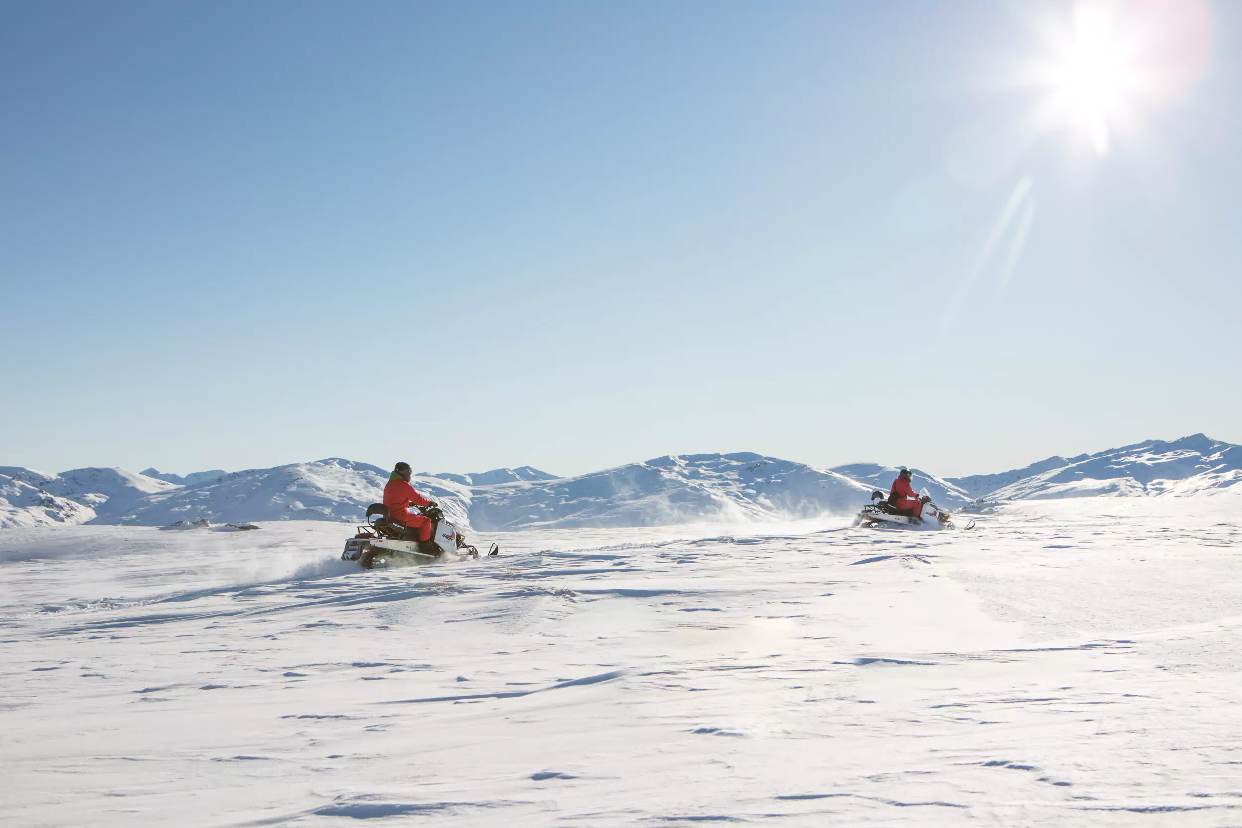 Snowmobiling experience Queenstown