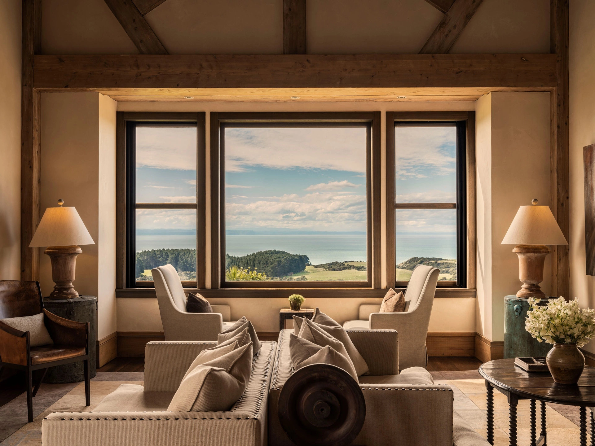 Cape Kidnappers the main lounge