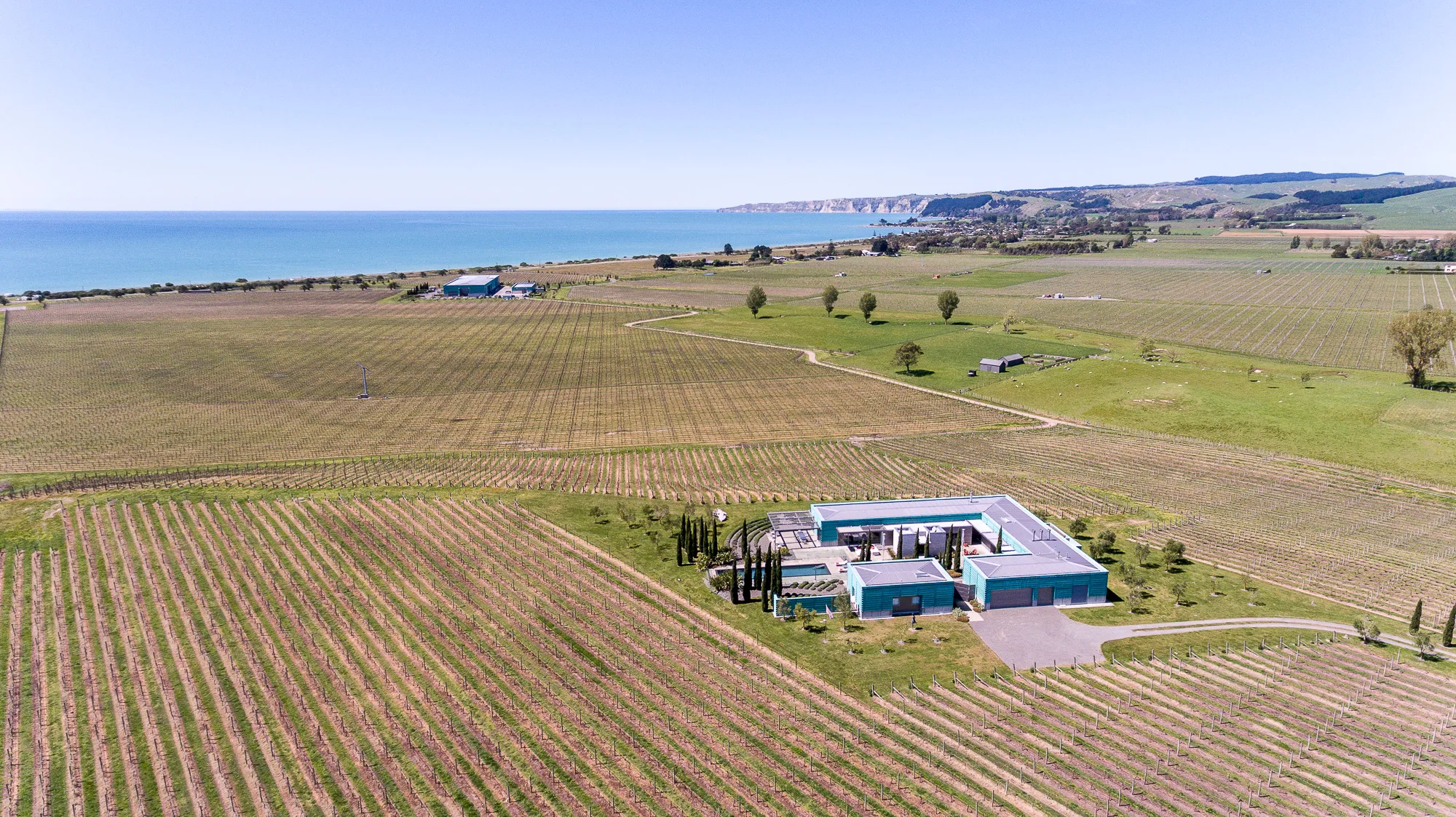 Elephant Hill Luxury Hawkes Bay Vineyard Views