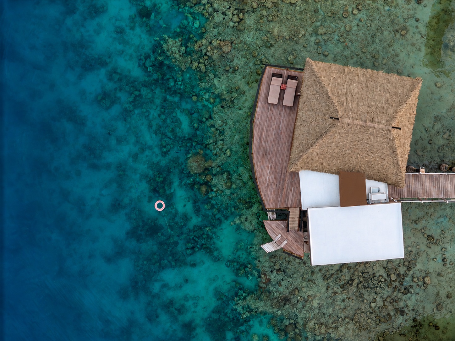 Overwater Bure Aerial 