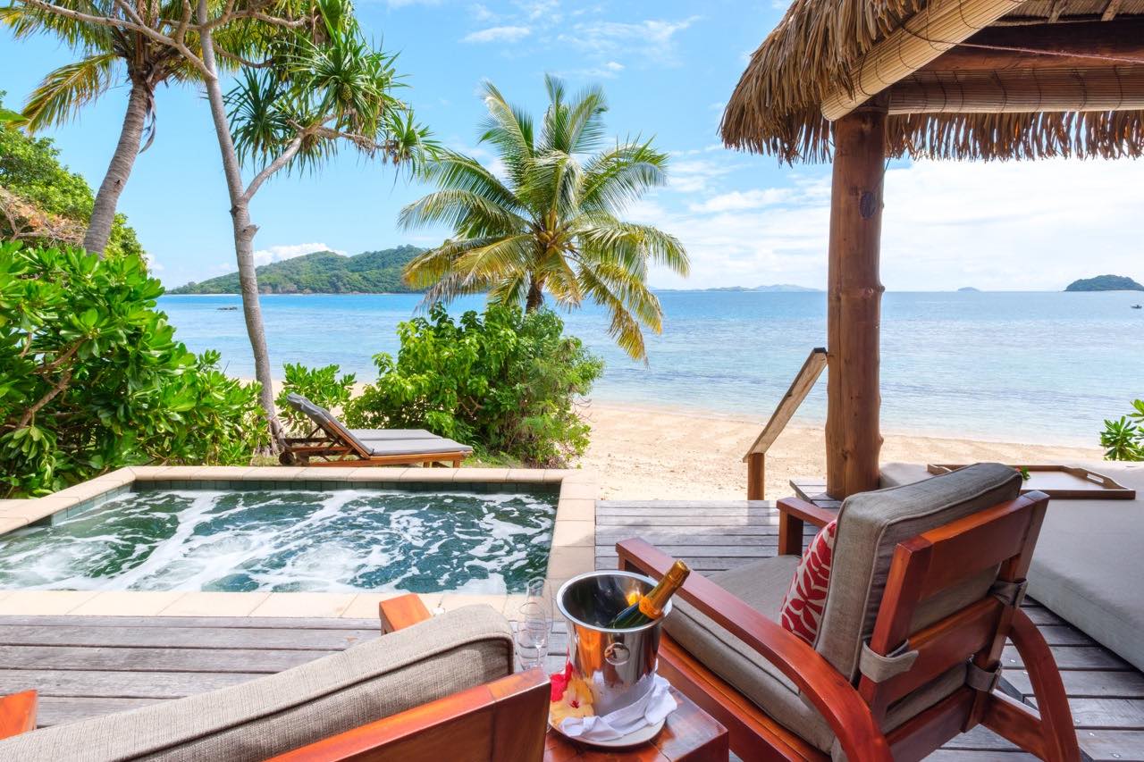 Deluxe Beachfront Bure
