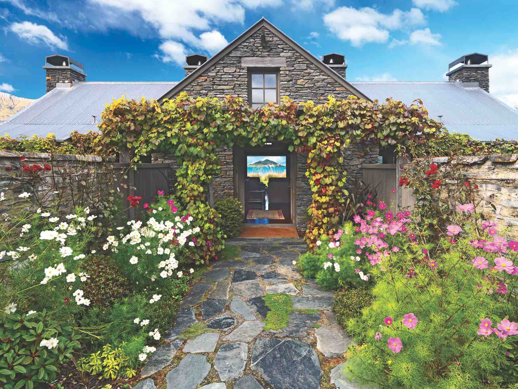 Blanket Bay Chalet Entry 