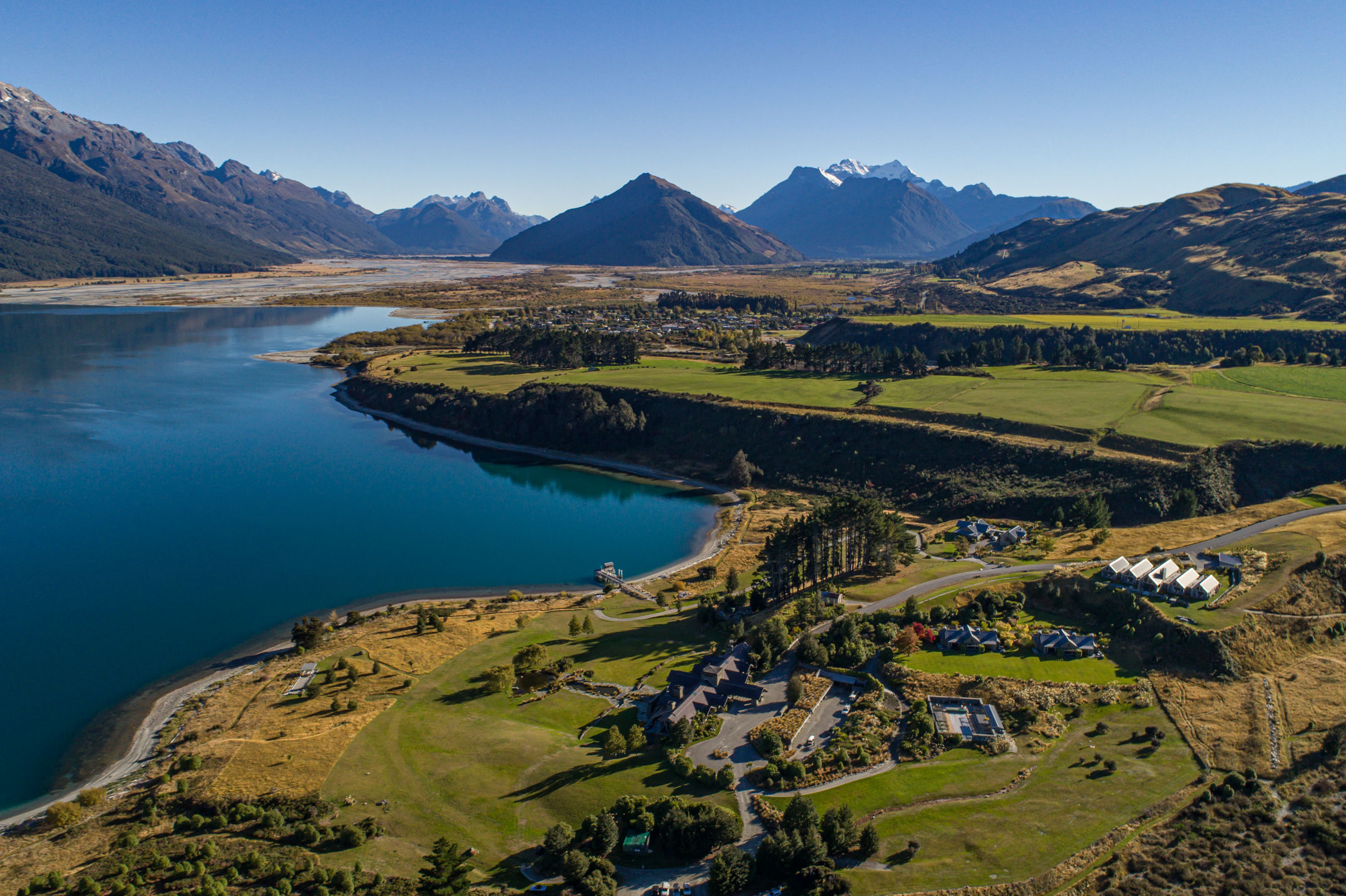 Blanket Bay From Above