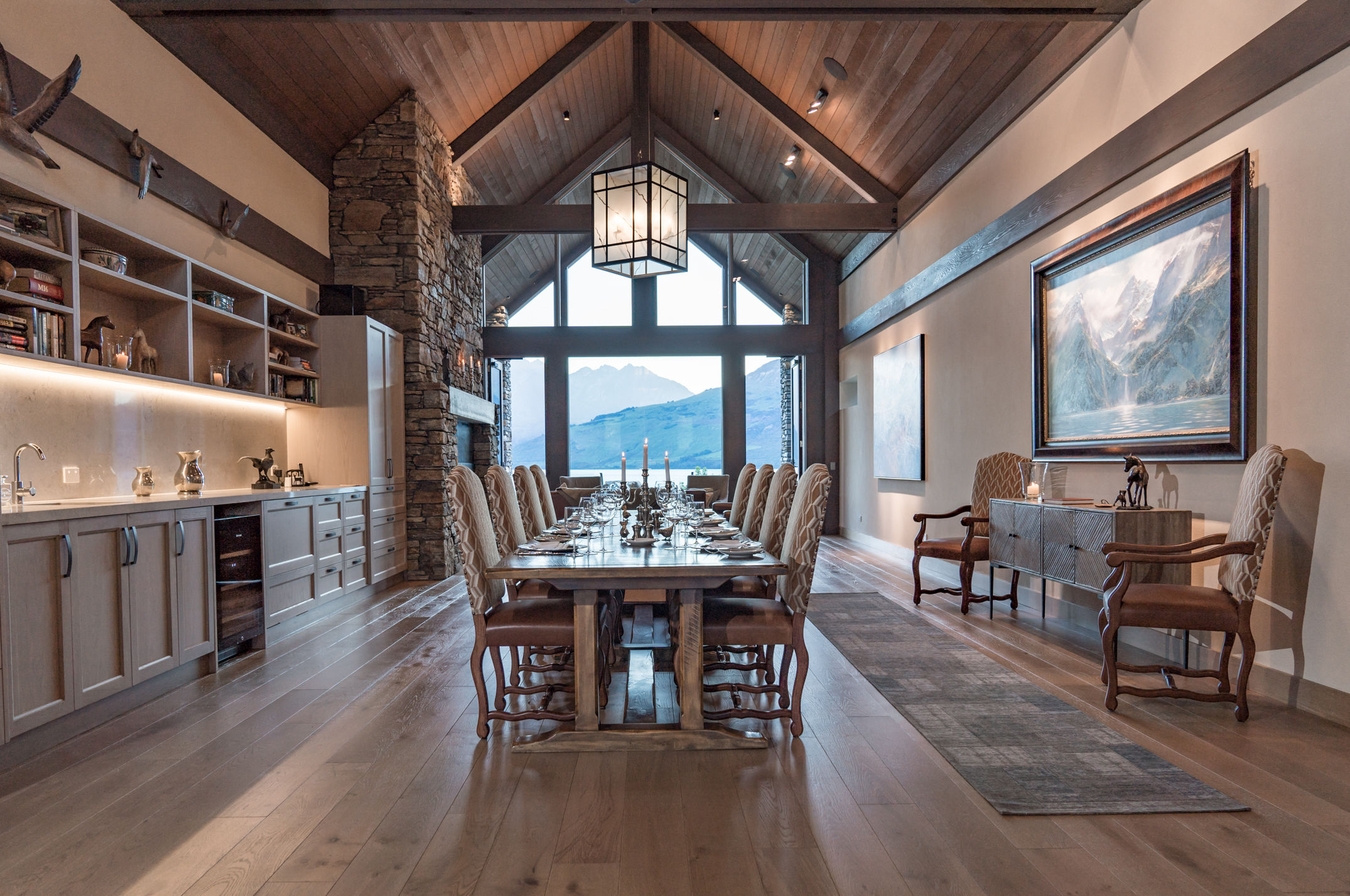 Blanket Bay The Villa Dining