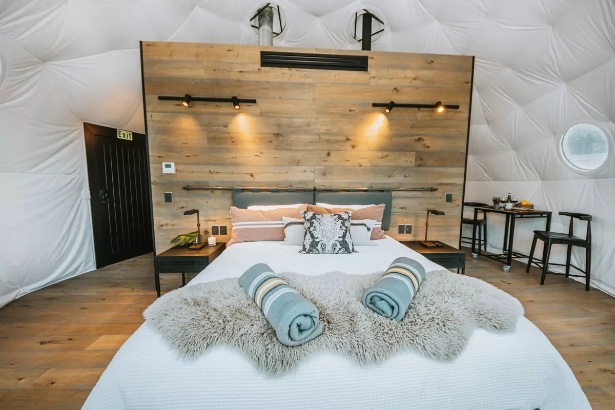 Crosshill glamping domes
