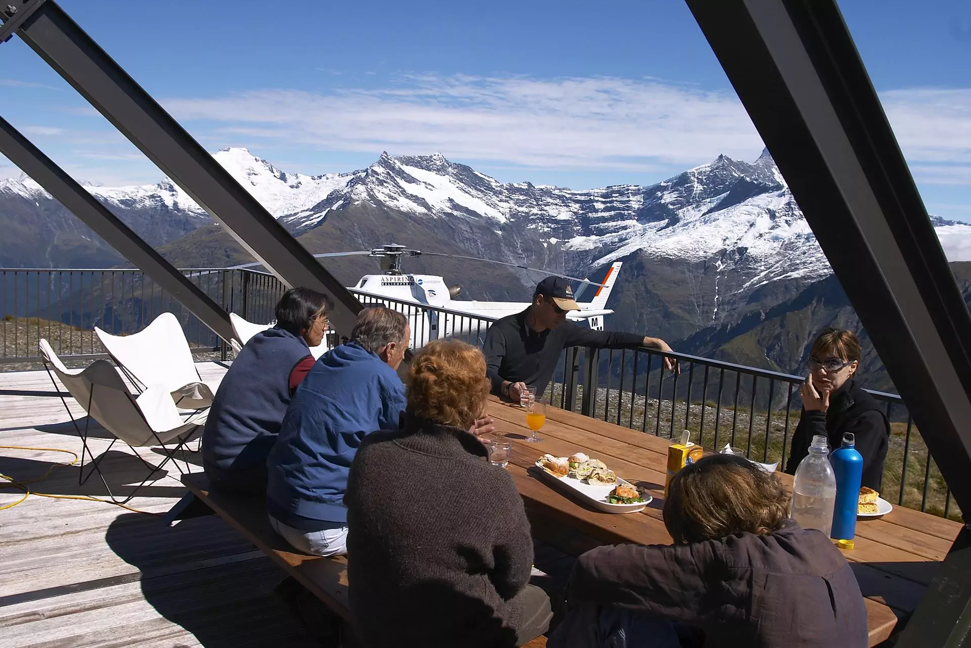 Whare Kea Lodge - outdoor seating