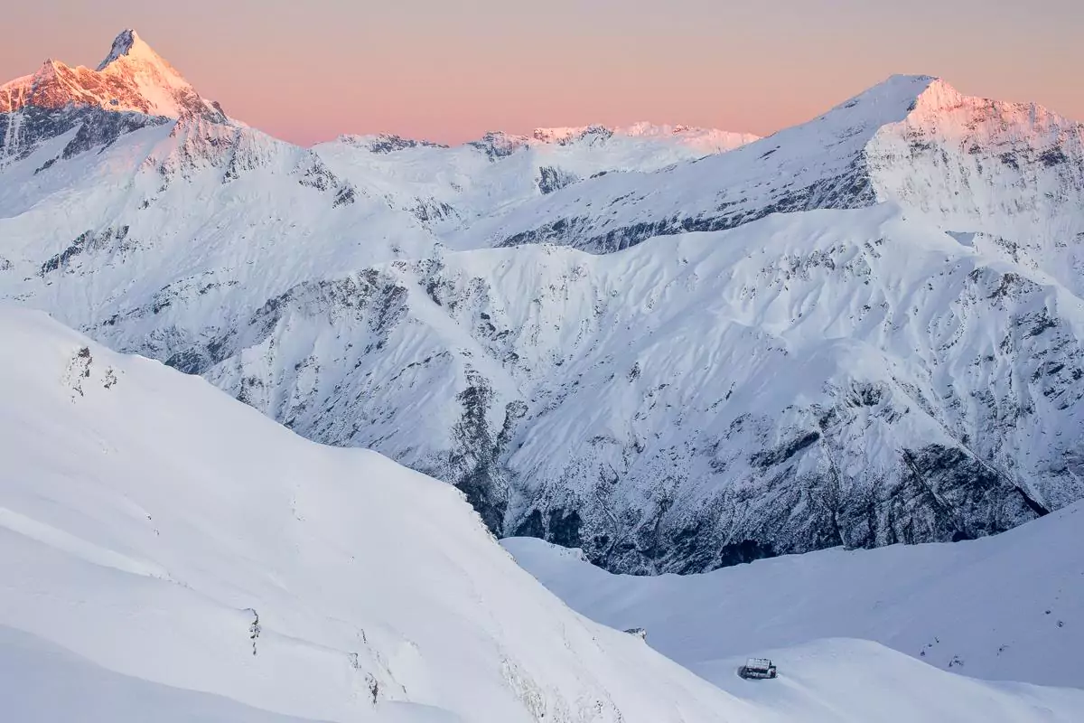 Whare Kea Chalet Mountain Views